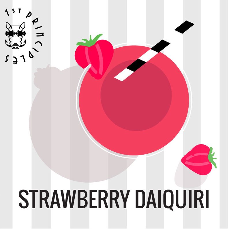 Strawberry Daiquiri illustration
