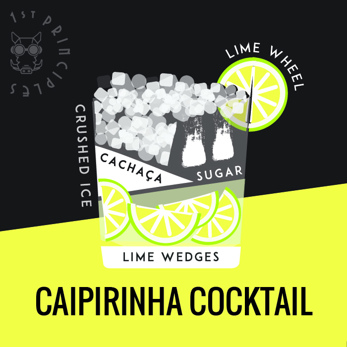 Caipirinha cocktail ingredients